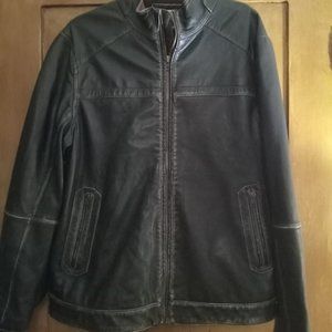 Carbon2Cobalt Leather Jacket XL/L